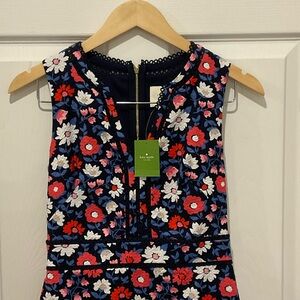 Kate Spade Navy Floral Dress